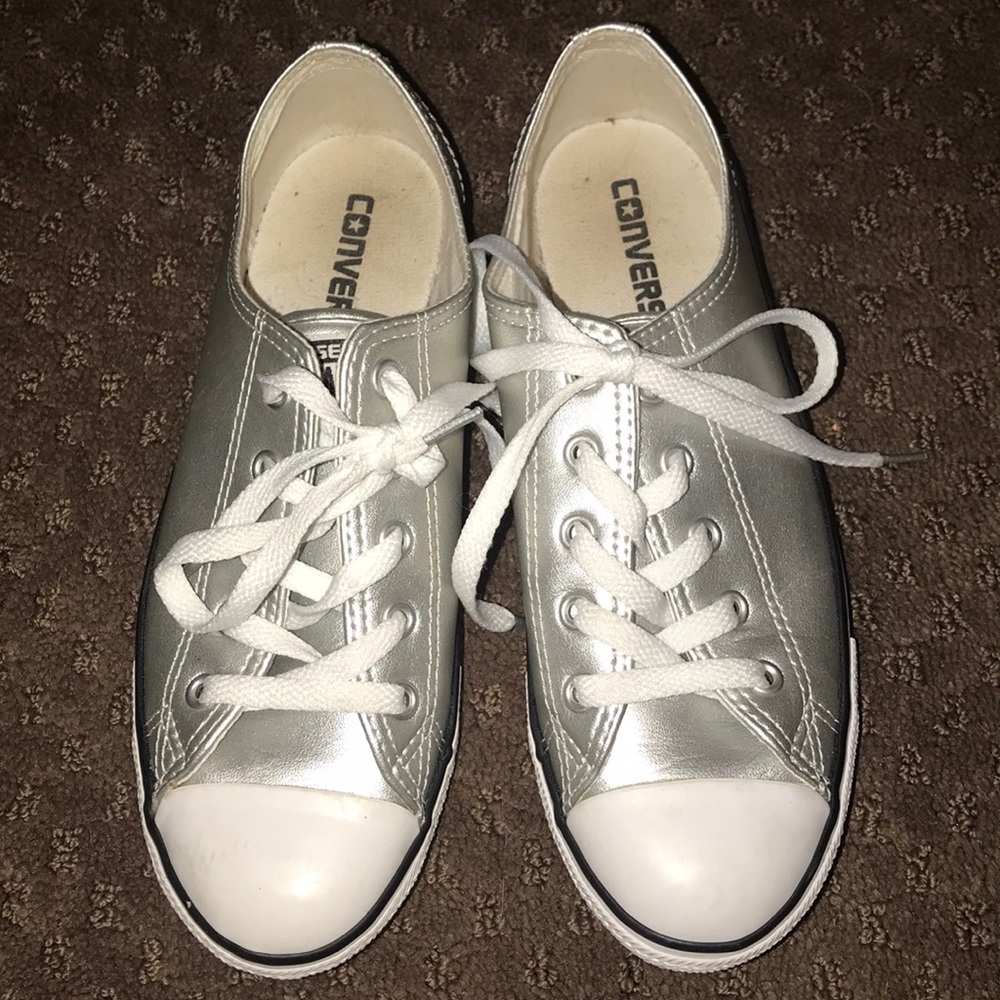 Silver Converse